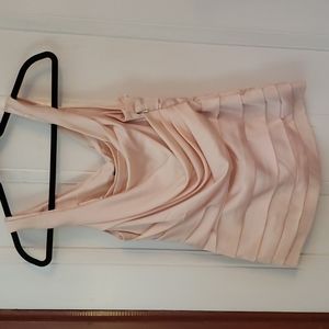Blush pink satin sleeveless top from Express, size medium